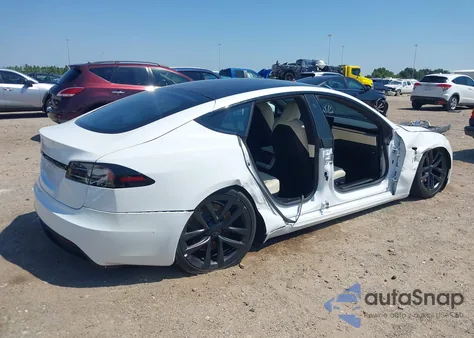 2022 Tesla Model S Dual Motor All-Wheel Drive из США, поврежденный, VIN 5YJSA1E54NF488913
